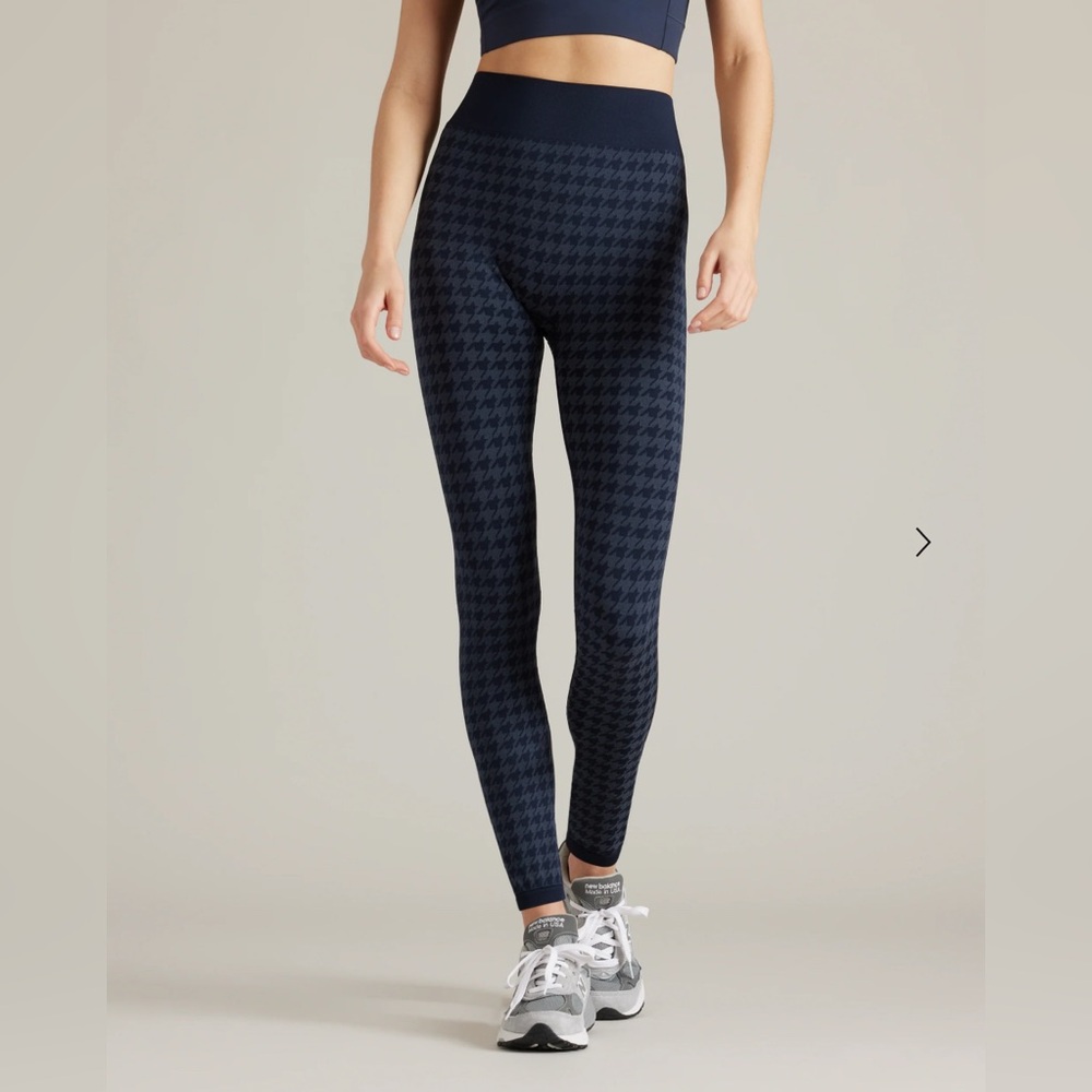 RHONE Dark Blue Patterned Women's Leggings